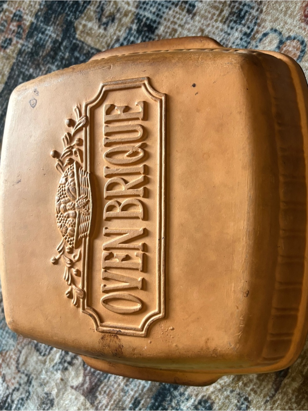Nordic Ware Oven Brique Ceramic Baker in Terracotta Brown
